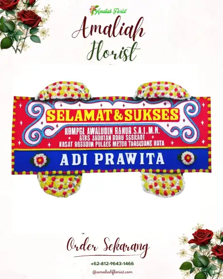 Papan Bunga Ucapan Selamat Ampel